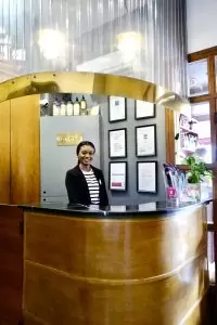 Aurelie receptionniste Belle-Vue