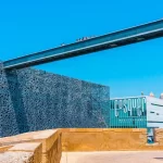 法国马赛 mucem 和 cosquer 博物馆人行桥景观